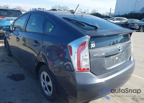 2013 Toyota Prius Four from USA, damaged, VIN JTDKN3DU7D5591560
